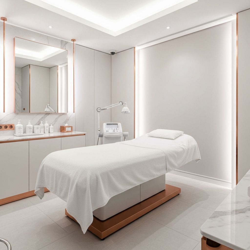 Wnętrze centrum Presico – gabinet kosmetologiczny Warszawa